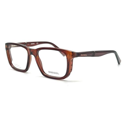 Diesel DL5253 045 Shiny Light Brown Eyeglasses 52-17 145