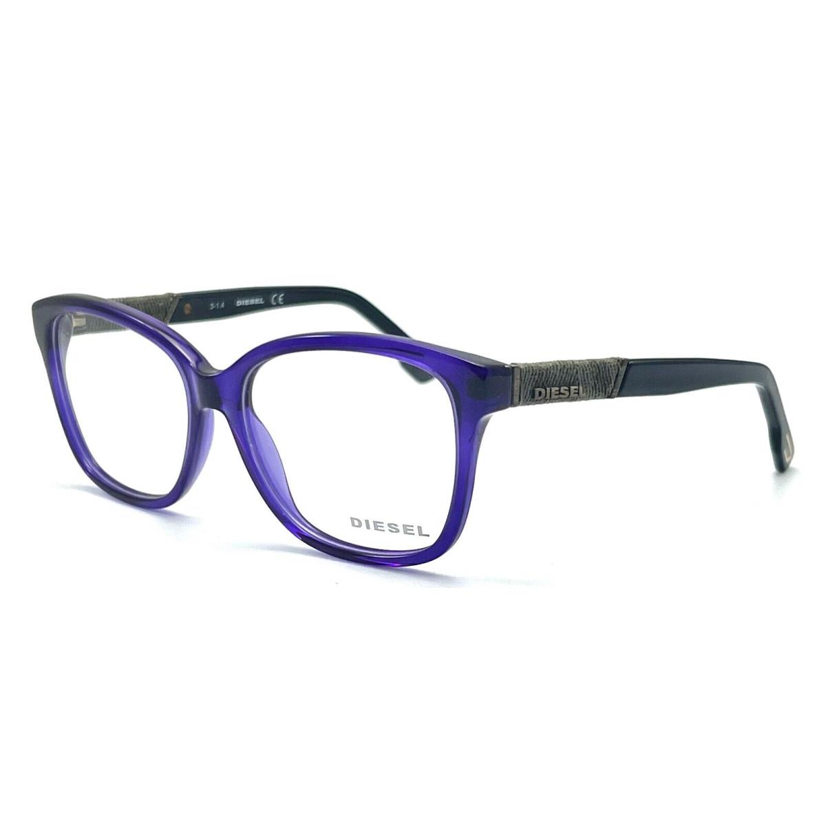 Diesel DL5108 081 Shiny Violet Eyeglasses 54-15 140