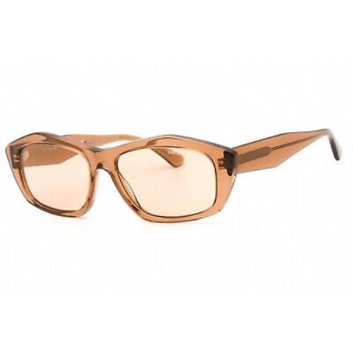 Emporio Armani 0EA4187 506973 Sunglasses Transparent Brown Frame Brown Lens 55mm