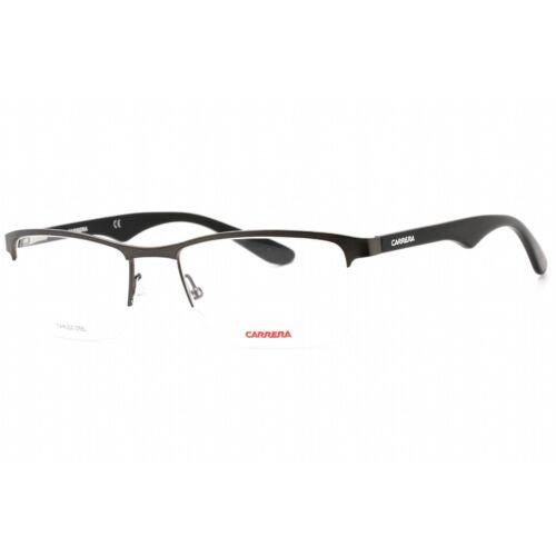 Carrera Men`s Eyeglasses Dark Ruthenium Black Half Rim Frame CA6623 0XVD 00