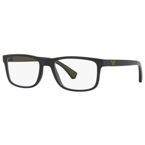 Emporio Armani Eyeglasses EA 3147-5042 Black W/demo Lens 55mm