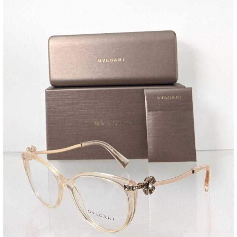 Bvlgari BV 4206 - B Eyeglasses Pink 5512 Frame 54mm