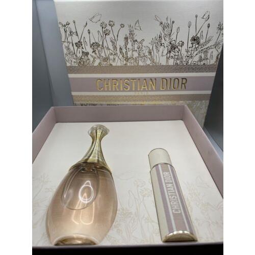 Dior Jadore Eau De Parfum 3.4 Oz / Travel Spray 0.34 Oz Gift Set