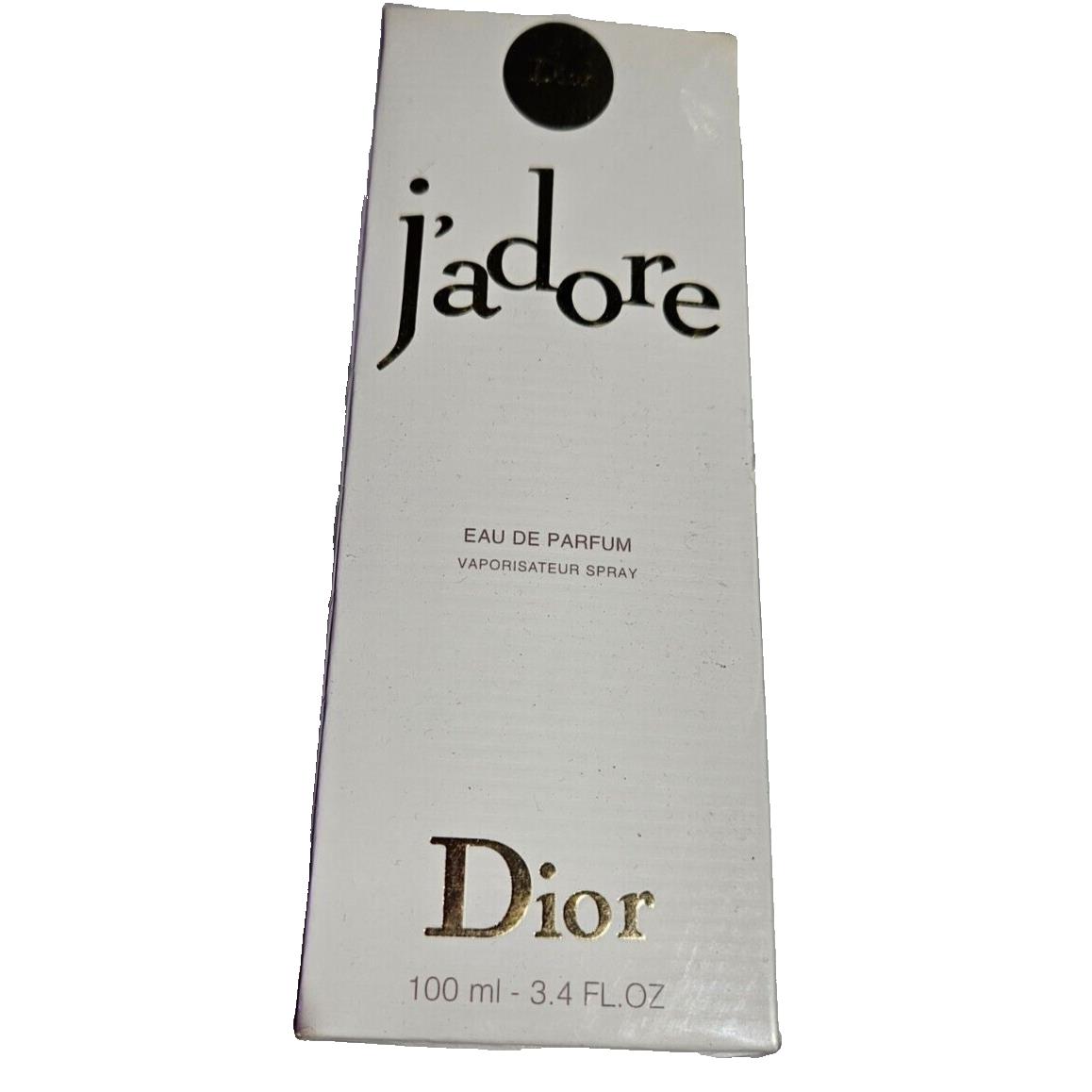 Dior J`adore 3.4oz Eau De Parfum Spray 100ml 3.4oz Shrink Wrapped