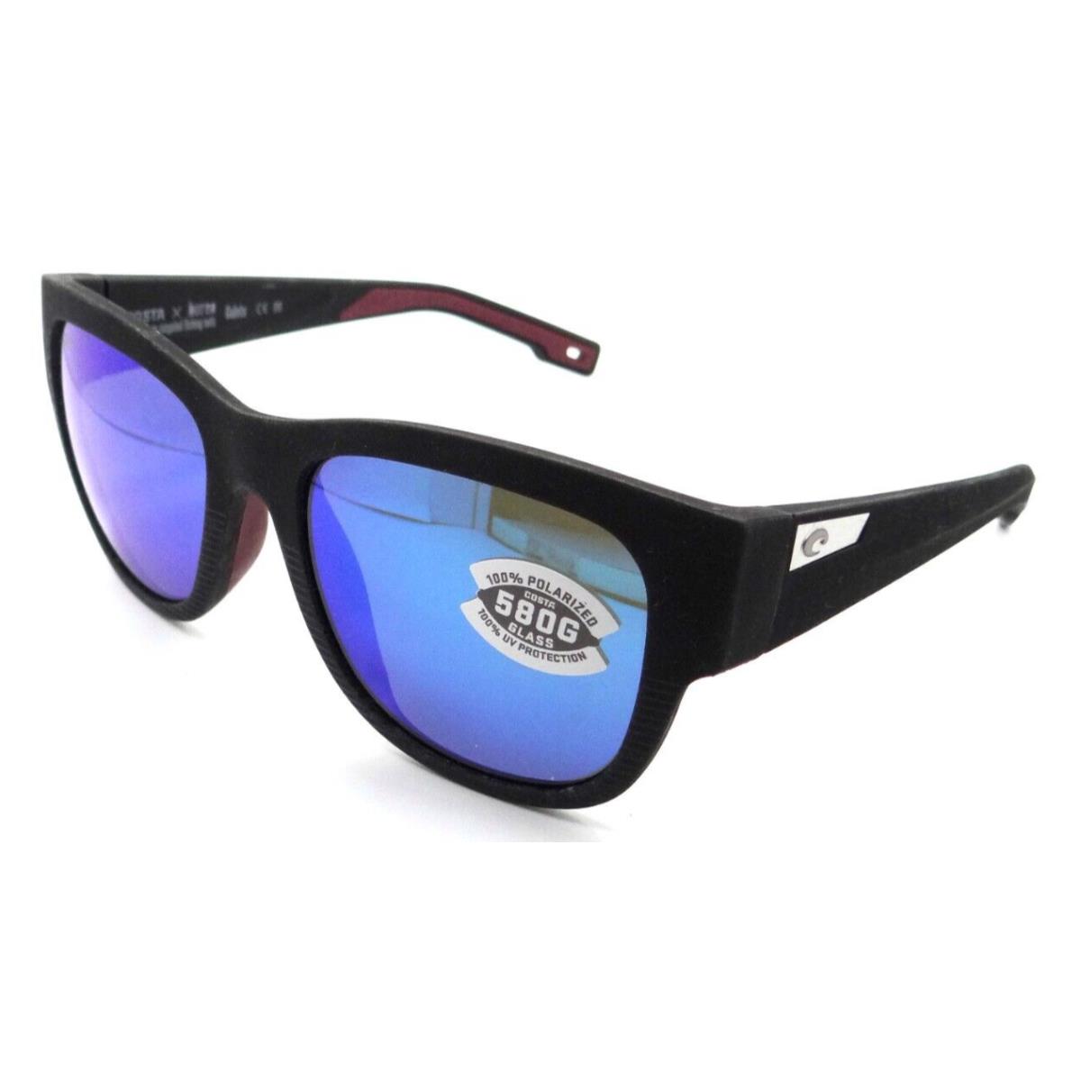 Costa Del Mar Sunglasses Caleta 55-19-139 Net Black / Blue Mirror 580G Glass