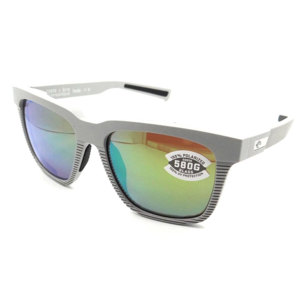 Costa Del Mar Sunglasses Pescador Net Light Gray / Copper Green Mirror 580G