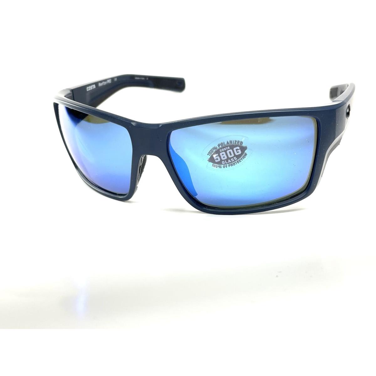 Costa Del Mar Sunglasses Reefton Pro Matte Midnight Blue 580 Glass Lens