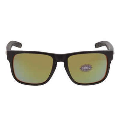 Costa Del Mar Spearo Green Mirror Polarized Glass Men`s Sunglasses Spo 01 Ogmglp