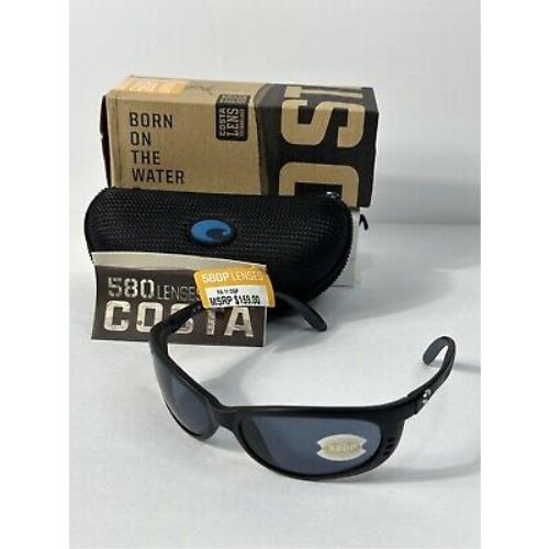 Costa Fathom Black Gray FA 11 Ogp Sunglasses