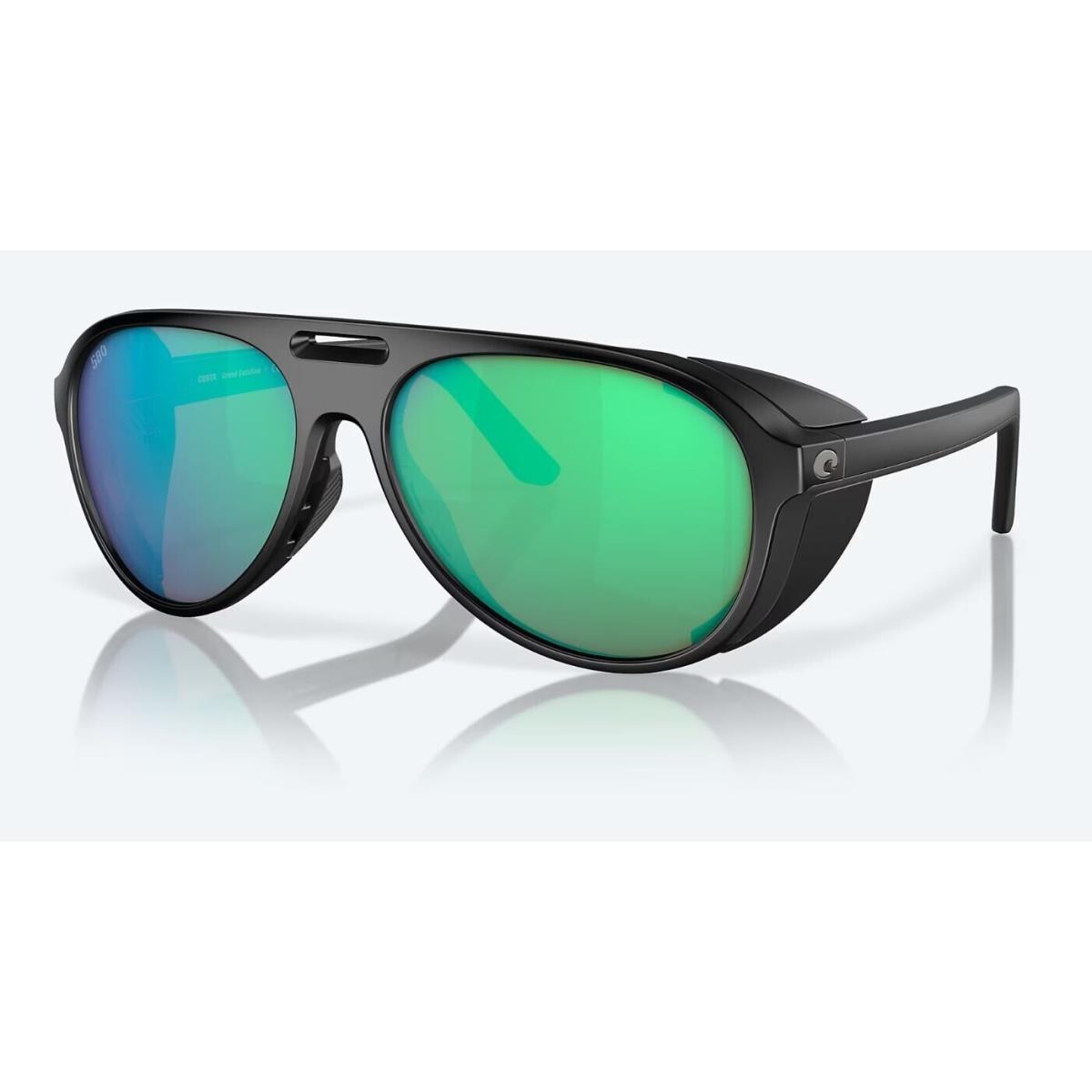 Costa Del Mar Grand Catalina Matte Black / Green Mirror Polarized Glass 580G