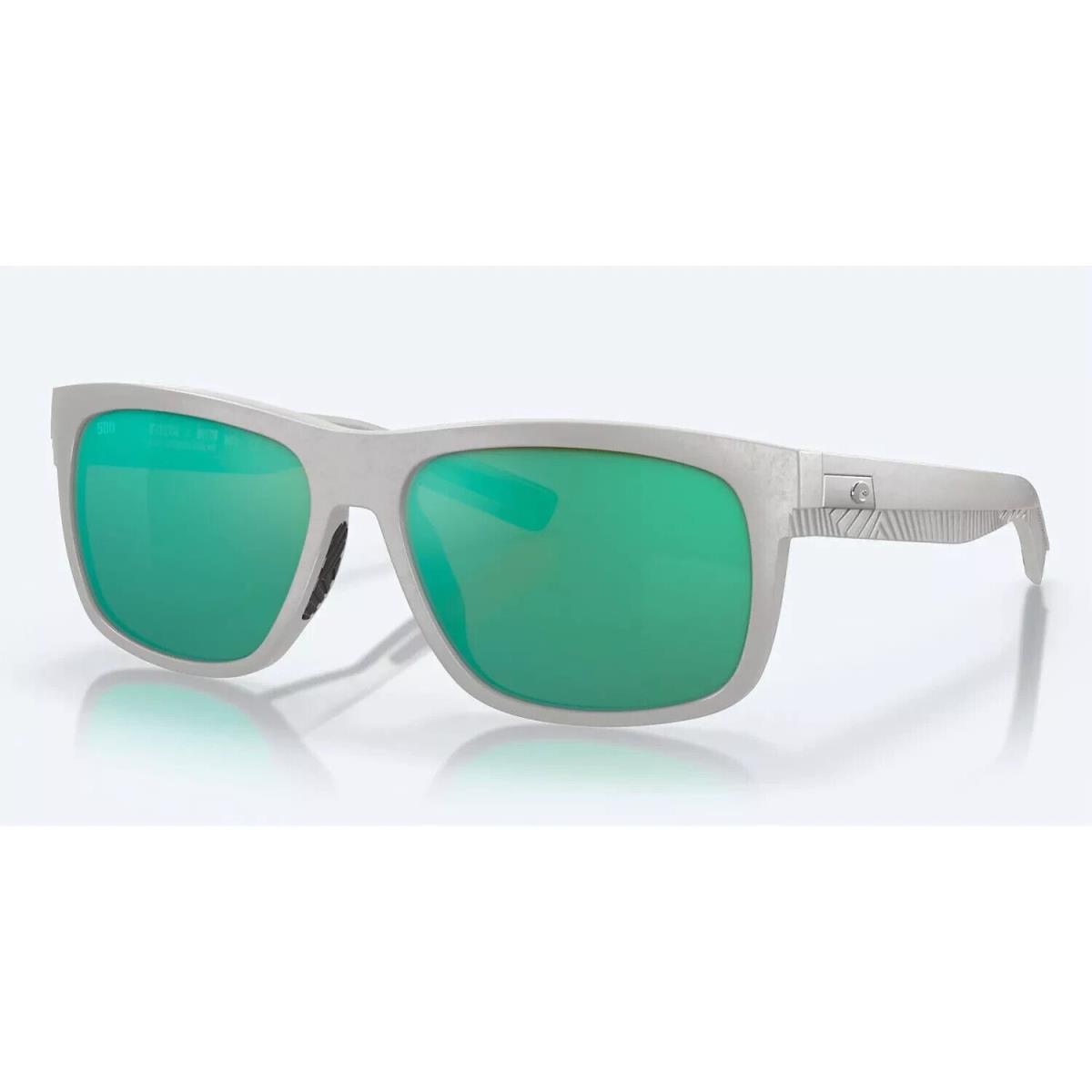 Costa Del Mar 06S9030 Baffin Sunglasses 01G Net Light Gray Green Mirror 580G Len