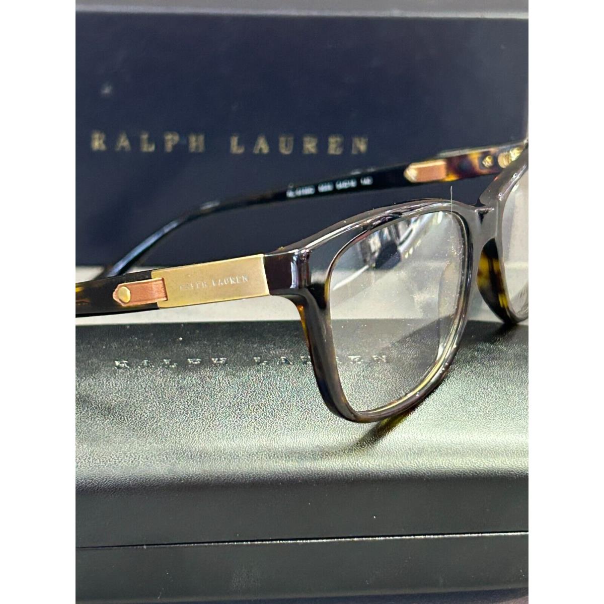 Ralph Lauren Eyeglasses RL6159Q 5003 Tortoise Men Lady 54-16-140 Case Cloth