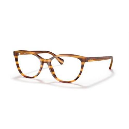 Ralph Lauren RA7134 5988 Eyeglasses Color Striped Brown 52-16-140