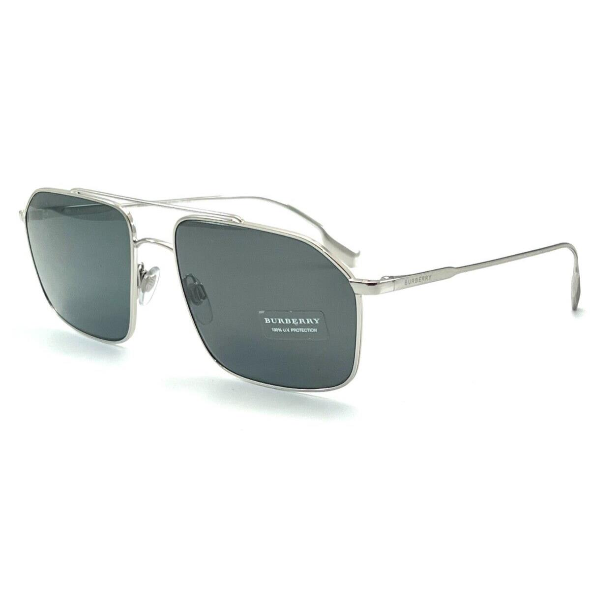 Burberry BE3130 1005/87 Silver Sunglasses 59-17 145