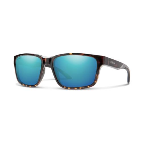 Smith Optics Basecamp Polarized Sunglasses - Tortoise Opal Mirror Lens