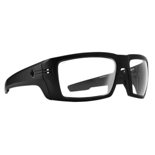 Spy Optic Rebar Sunglasses - Matte Black Ansi Z87.2+ / Clear Safety