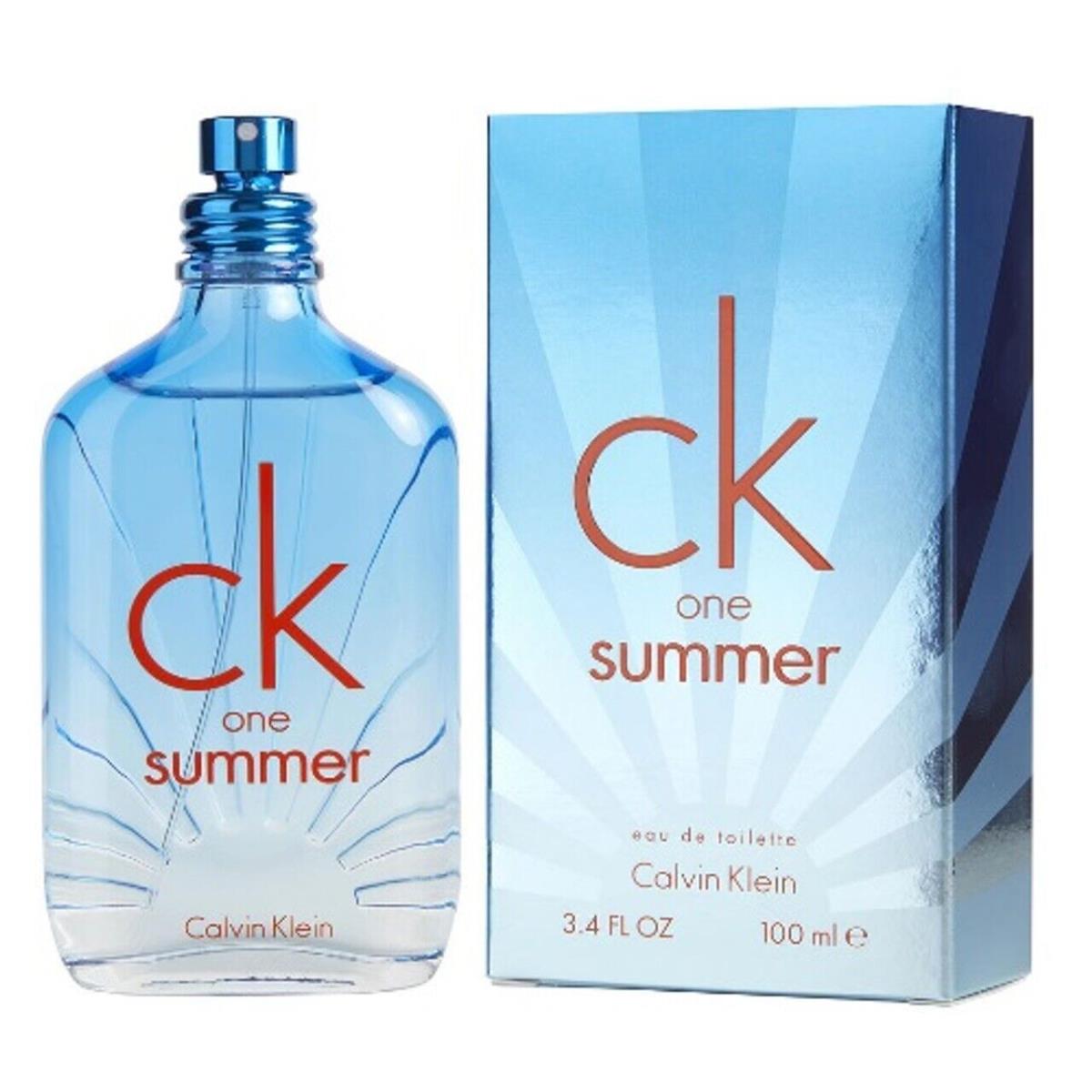 CK One Summer 2017 by Calvin Klein 3.4 oz / 100 ml Eau De Toilette Spray Unisex
