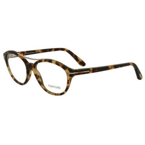 Tom Ford TF5412 056 Havana Brown Gold Eyeglasses 52mm 17 140