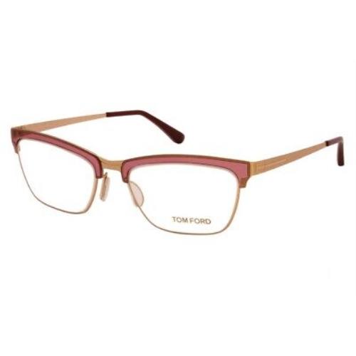 Tom Ford TF 5392 071 Bordeaux Women Eyeglasses 54mm 18 135