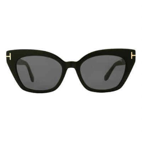Tom Ford Juliette Smoke Cat Eye Ladies Sunglasses FT1031 01A 52 FT1031 01A 52