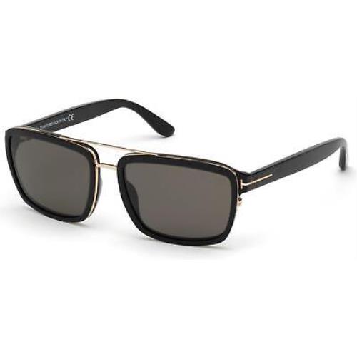 Tom Ford FT 0780 Sunglasses 01D Shiny Black