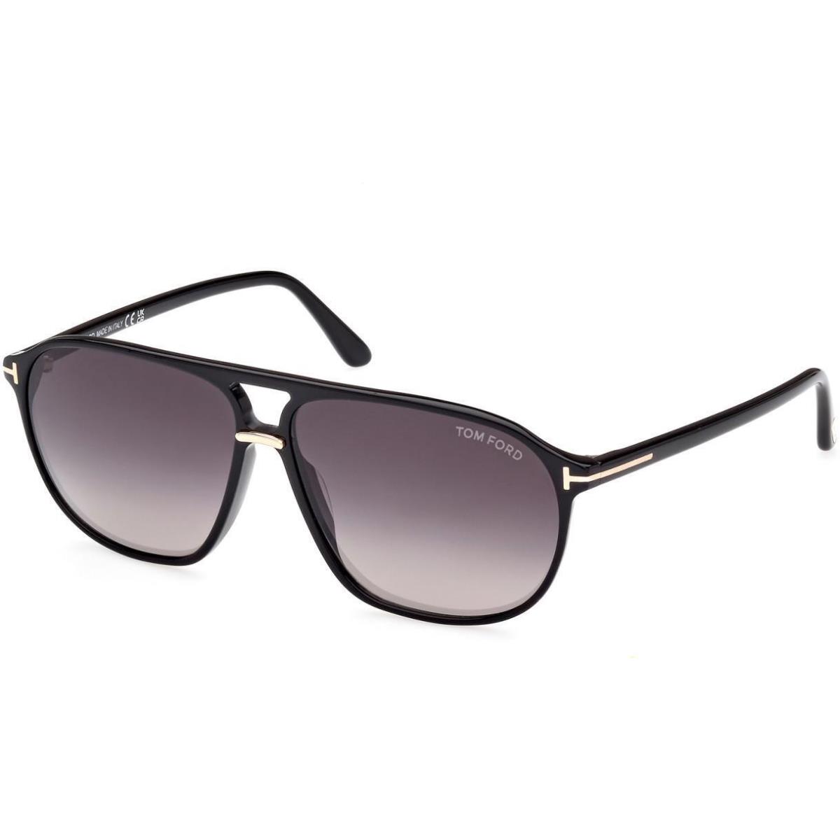 Tom Ford FT 1026 Sunglasses 01B Shiny Black