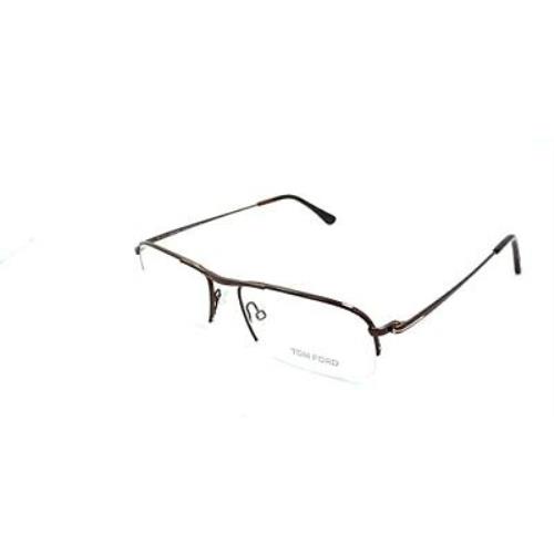 Tom Ford TF 5211 048 Brown Unisex Eyeglasses 55mm 17 140