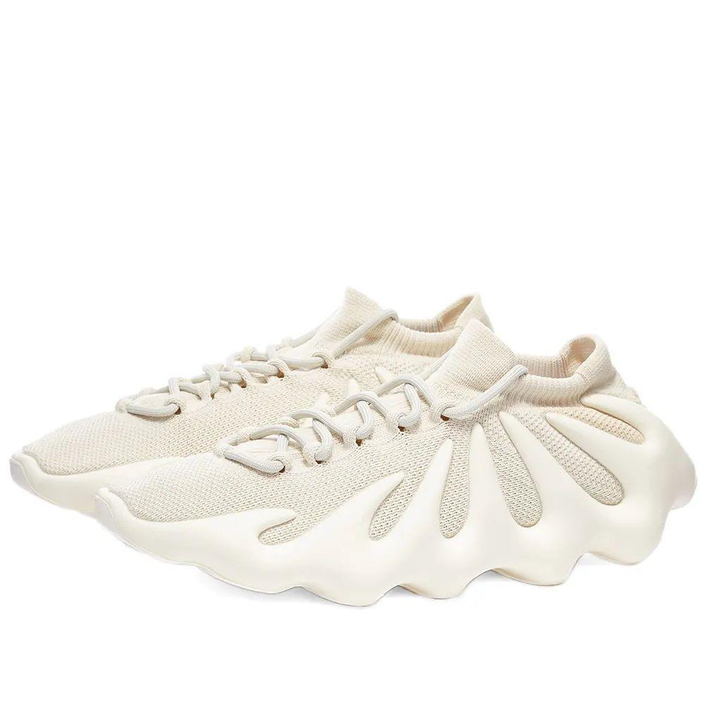 Men`s Adidas Yeezy 450 `cloud White` H68038 - Cloud White/Cloud White/Cloud White