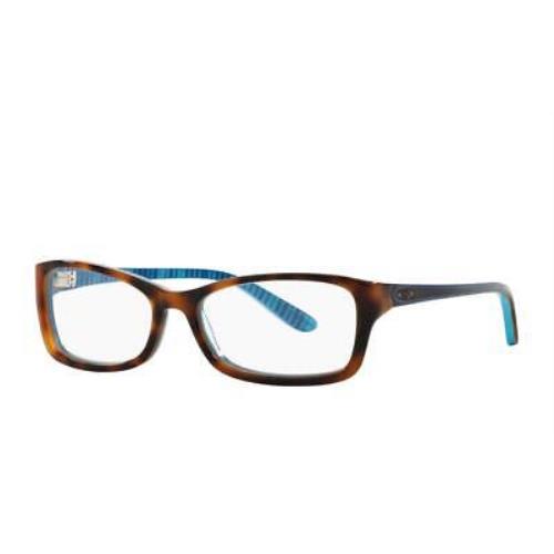Oakley Taunt Women`s OX1091-0652 Eyeglasses Tortoise Plaid 52-16-130 - Frame: