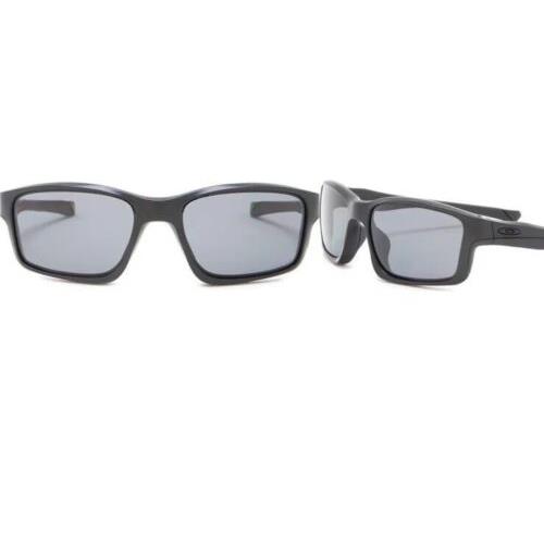 Oakley Chainlink Sunglasses 57mm Polarized Black Grey Lens