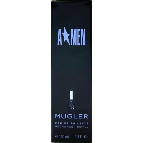 Thierry Mugler A Men Eau DE Toilette Recharge-refill For Men 3.3 Oz / 100 ml