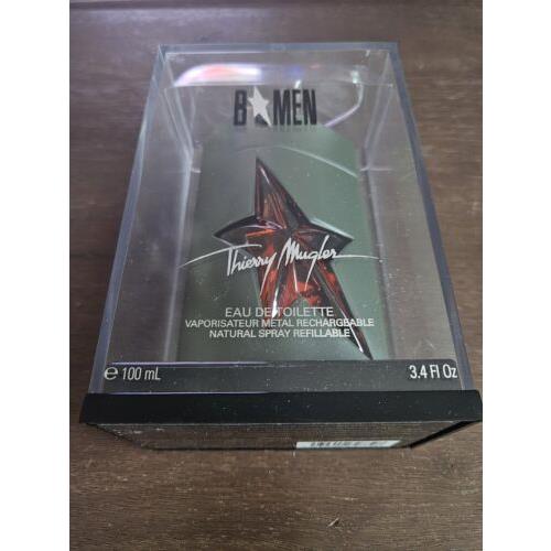 Thierry Mugler B Men 3.4oz Men`s Eau De Toilette