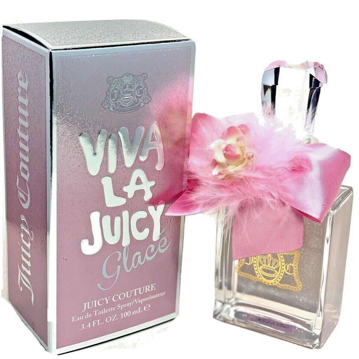 Viva La Juicy Glace 3.4 oz Eau de Toilette Juicy Couture Women`s Perfume
