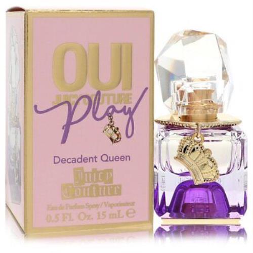 Juicy Couture Oui Play Decadent Queen by Juicy Couture Eau De Parfum Spray 0.5