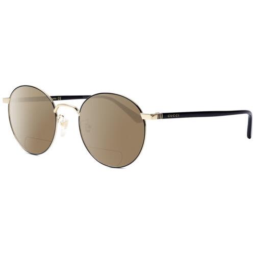 Gucci GG0297OK-003 Women Polarized Bifocal Sunglasses Black Gold 52mm 41 Options Brown