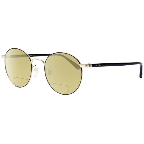 Gucci GG0297OK-003 Women Polarized Bifocal Sunglasses Black Gold 52mm 41 Options Yellow