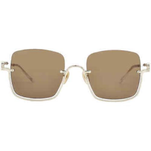Gucci Brown Square Ladies Sunglasses GG1279S 002 54 GG1279S 002 54