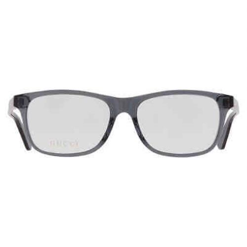 Gucci Demo Rectangular Men`s Eyeglasses GG0754OA 003 55 GG0754OA 003 55