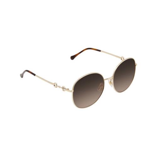 Gucci GG0881SA-002 Womens Designer Sunglasses in Gold Tortoise Havana/brown 59mm