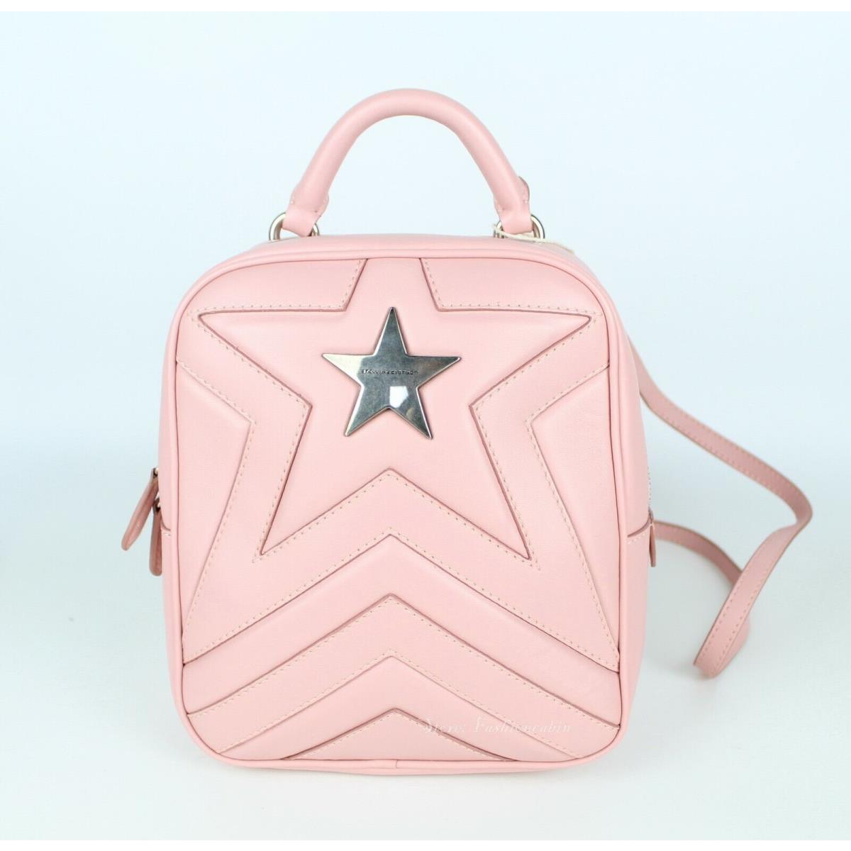 Stella Mccartney Classic Star Small Backpack Bag Pink