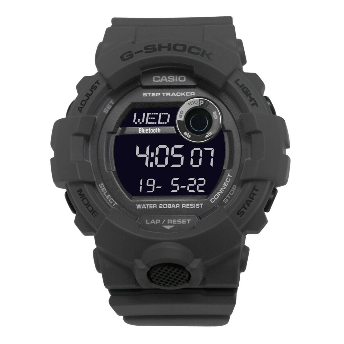 Casio GBD800UC-8 G-shock Black Digital Dial Grey Resin Band Watch