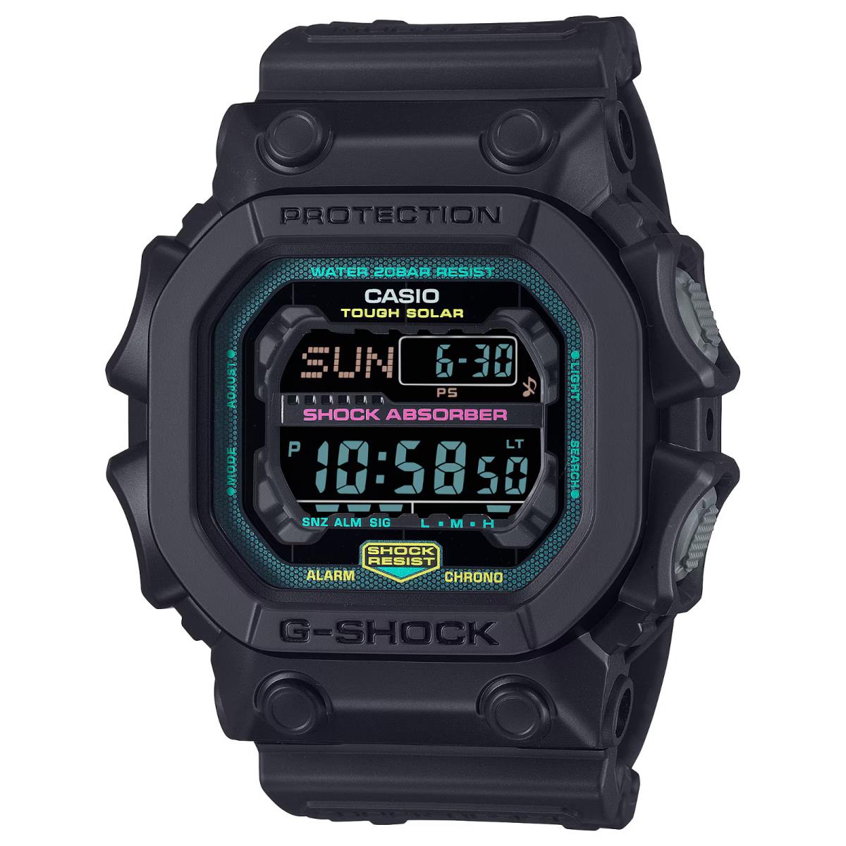 Casio G-shock Digital Black Resin Watch GX56MF-1