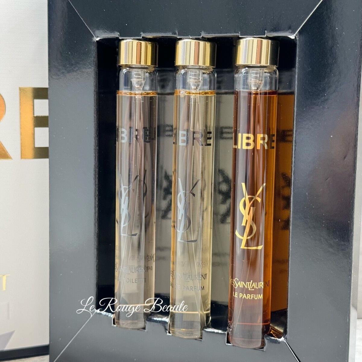 Yves Saint Laurent Ysl Libre Perfume 3pcs Different Scents - Travel Set 3 10ml