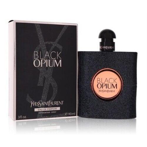 Yves Saint Laurent Black Opium Women 3.0 3 oz 90 ml Eau De Parfum Spray