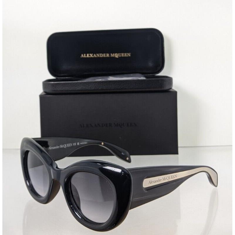 Alexander Mcqueen Sunglasses AM 0403 Black 001 52mm Frame