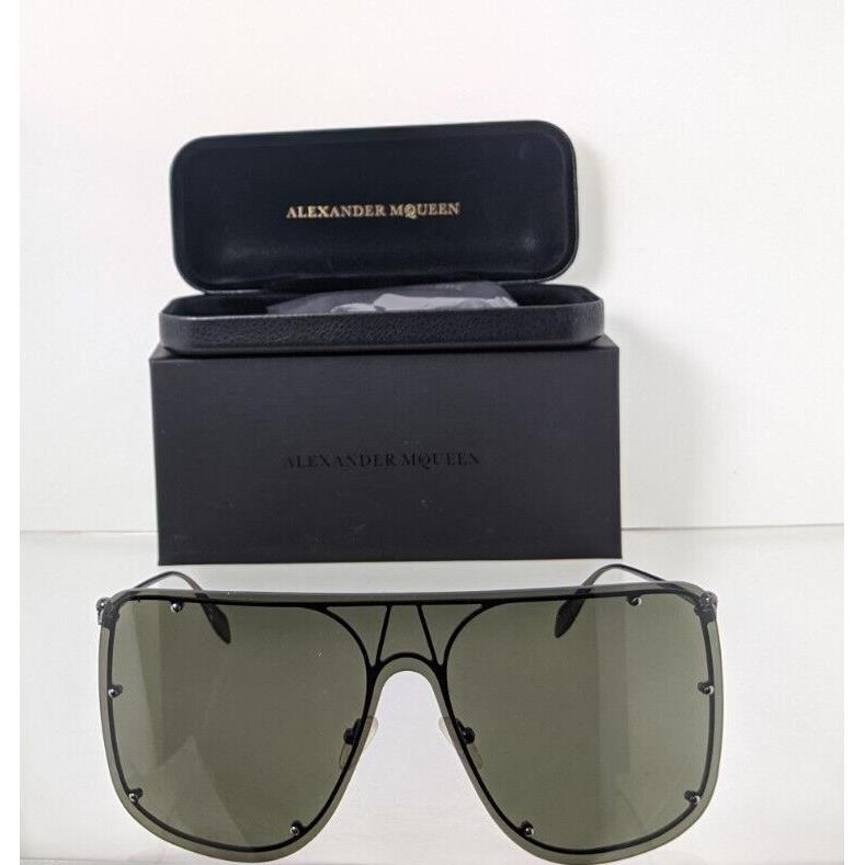 Alexander Mcqueen Sunglasses AM 0313 Gunmetal 004 99mm Frame