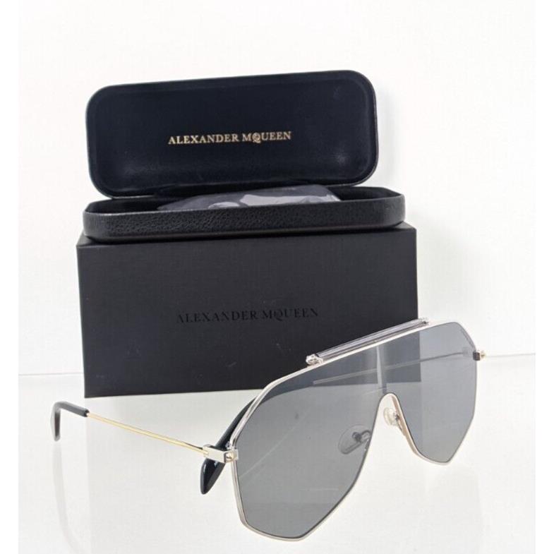 Alexander Mcqueen Sunglasses AM 0138 Silver 003 99mm Frame