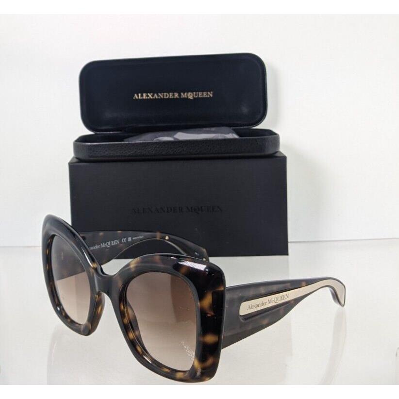 Alexander Mcqueen Sunglasses MQ 0402 Tortoise 002 53mm Frame