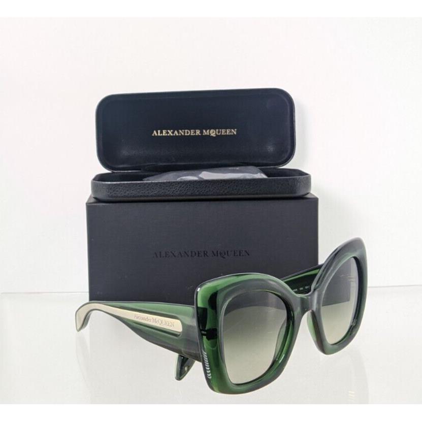 Alexander Mcqueen Sunglasses MQ 0402 Green 005 53mm Frame