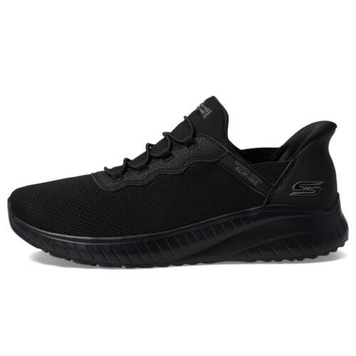 Skechers Bobs Squad Chaos - Daily Inspiration Hands Free Slip-ins Black/black 9